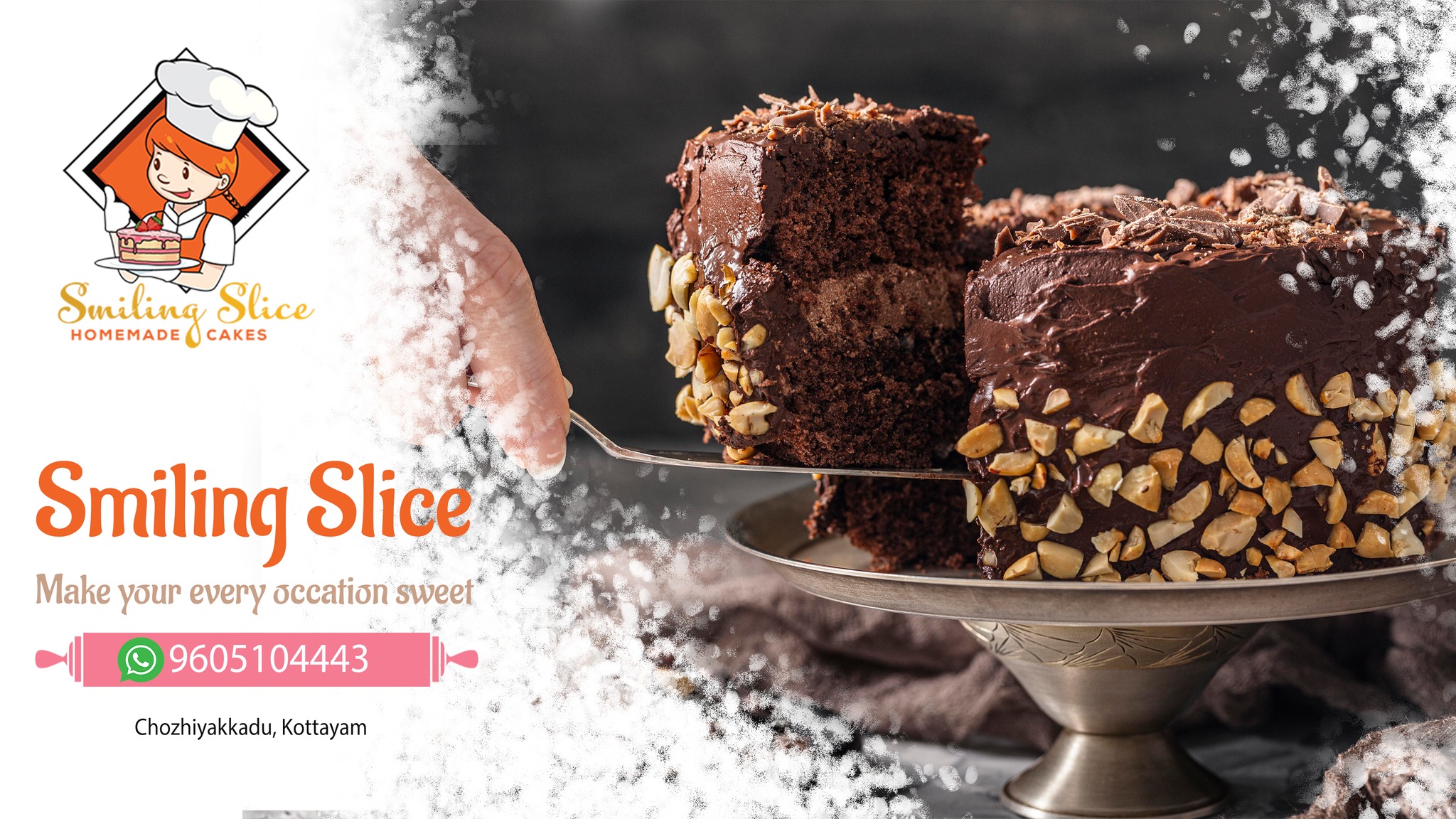 Smiling Slice Homemade Cakes in Kottayam